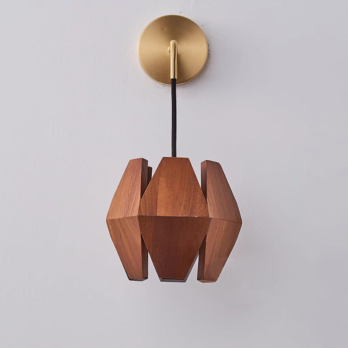 Applique Murale Géométrique Bois Nordique Minimaliste - Neutralighting