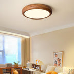 Orbis Plafonnier Rond Effet Bois - Neutralighting