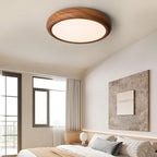 Orbis Plafonnier Rond Effet Bois - Neutralighting