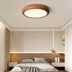 Orbis Plafonnier Rond Effet Bois - Neutralighting