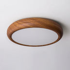 Orbis Plafonnier Rond Effet Bois - Neutralighting