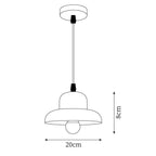 Lampe Suspendue en Forme de Chapeau en Bois Courbée Organique - Neutralighting