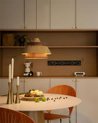 Karwe Lampe Pendante Bois Stratifié Vintage - Neutralighting