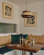 Karwe Lampe Pendante Bois Stratifié Vintage - Neutralighting