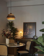 Karwe Lampe Pendante Bois Stratifié Vintage - Neutralighting