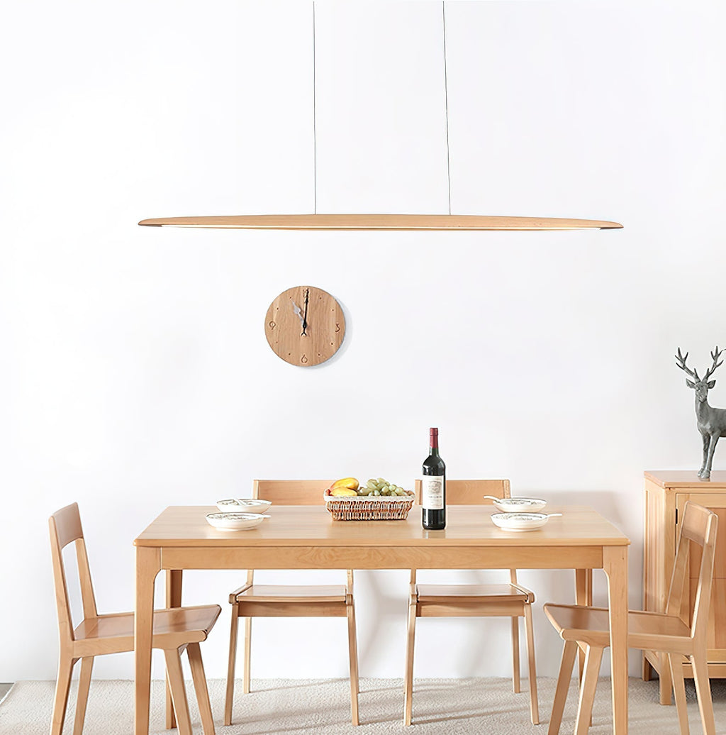 Zing Suspension Bois Noyer Minimaliste - Neutralighting