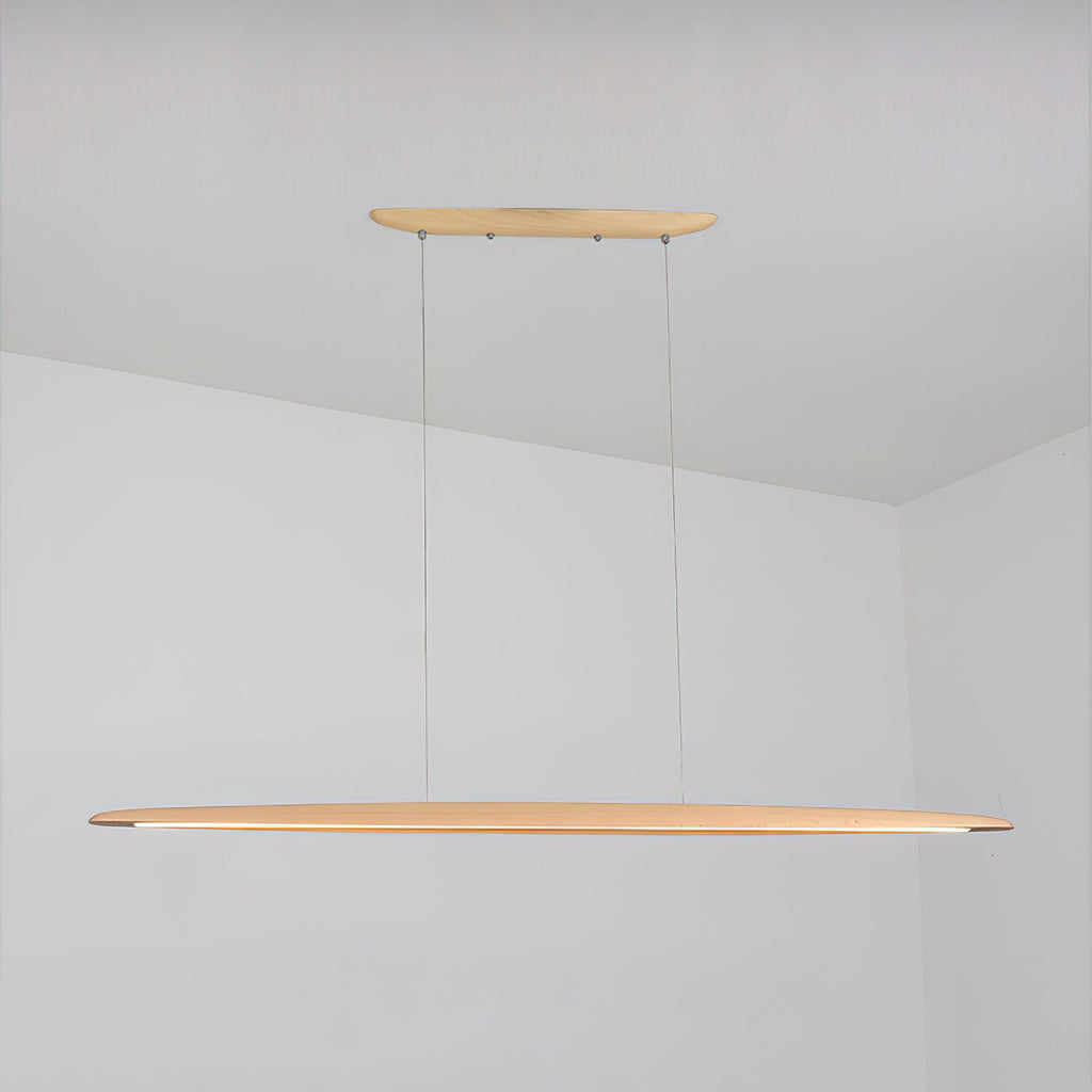 Zing Suspension Bois Noyer Minimaliste - Neutralighting