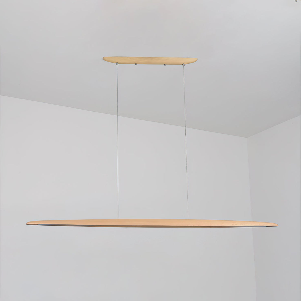 Zing Suspension Bois Noyer Minimaliste - Neutralighting