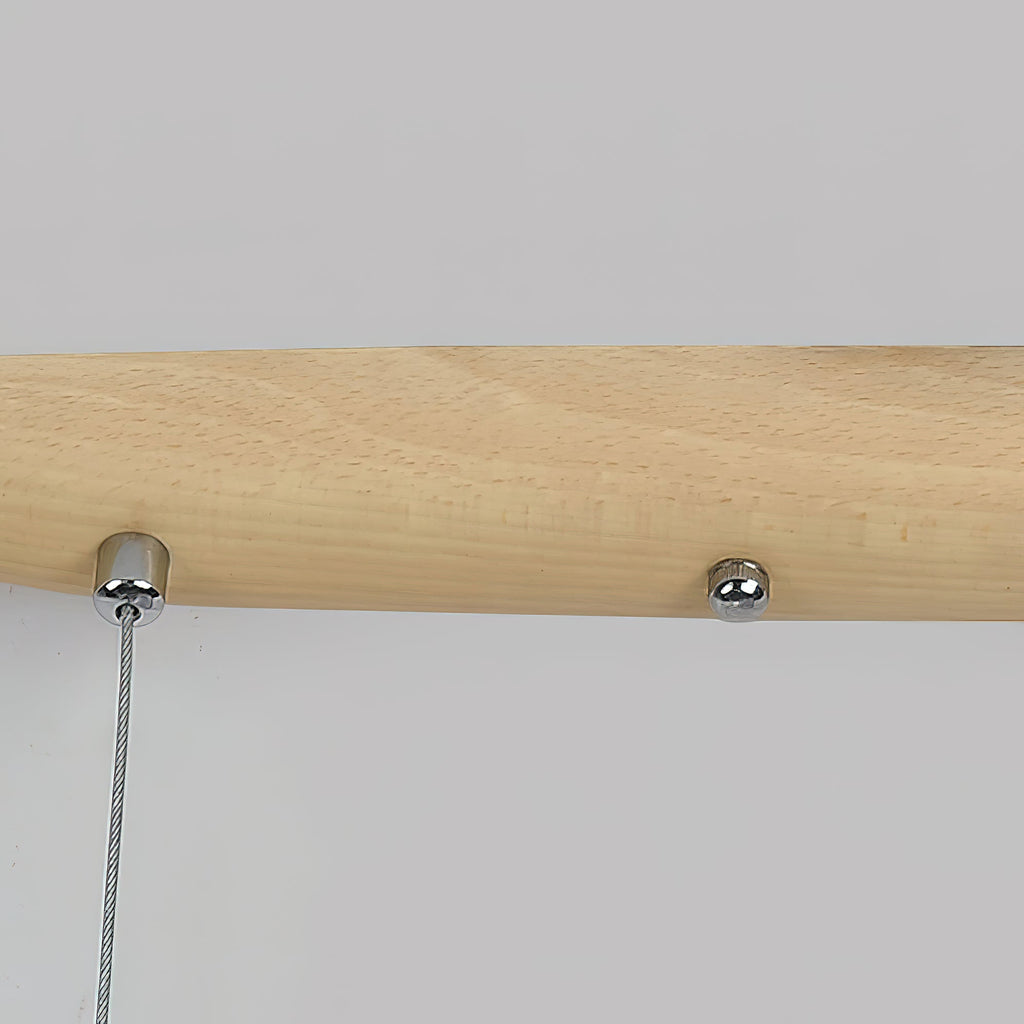 Zing Suspension Bois Noyer Minimaliste - Neutralighting