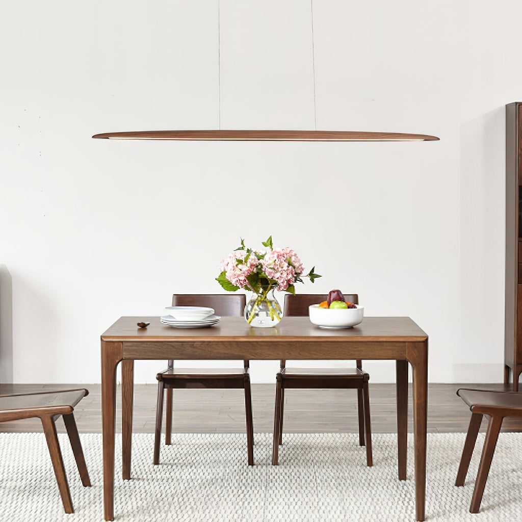 Zing Suspension Bois Noyer Minimaliste - Neutralighting
