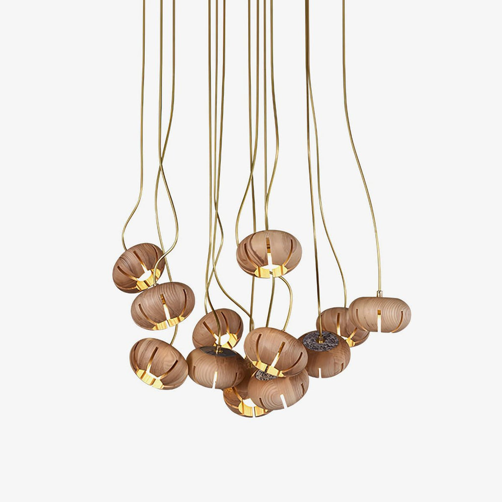 Zasorir Suspension Sculpturale en Marbre Cluster - Neutralighting