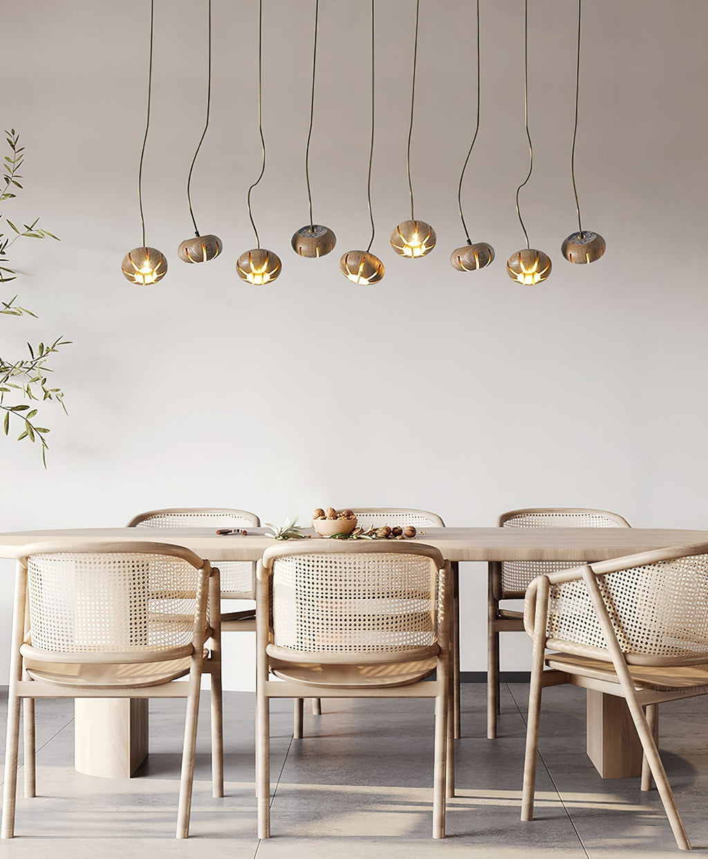 Zasorir Suspension Sculpturale en Marbre Cluster - Neutralighting
