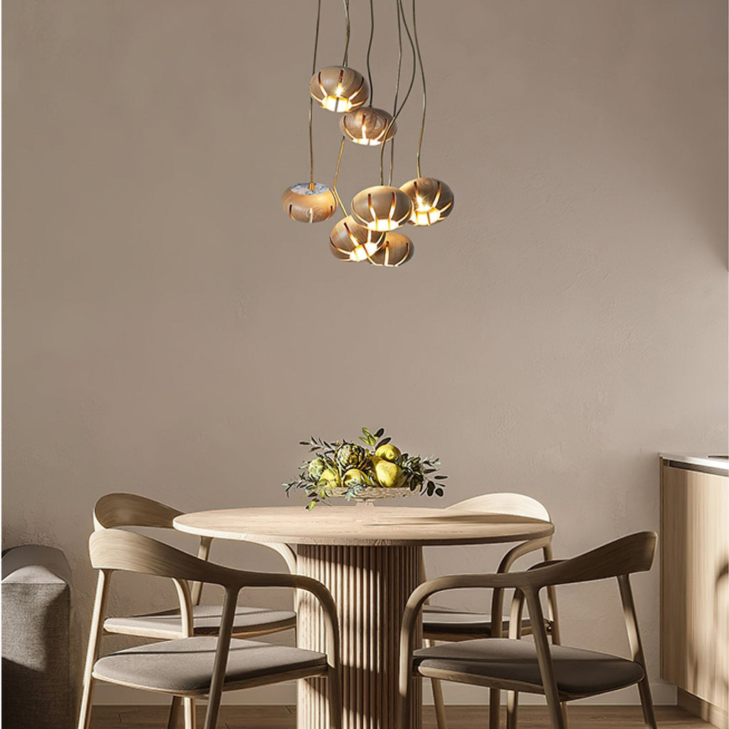 Zasorir Suspension Sculpturale en Marbre Cluster - Neutralighting