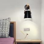 Solarese Applique en bois et cuir - Neutralighting