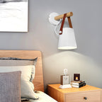 Solarese Applique en bois et cuir - Neutralighting