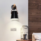 Solarese Applique en bois et cuir - Neutralighting