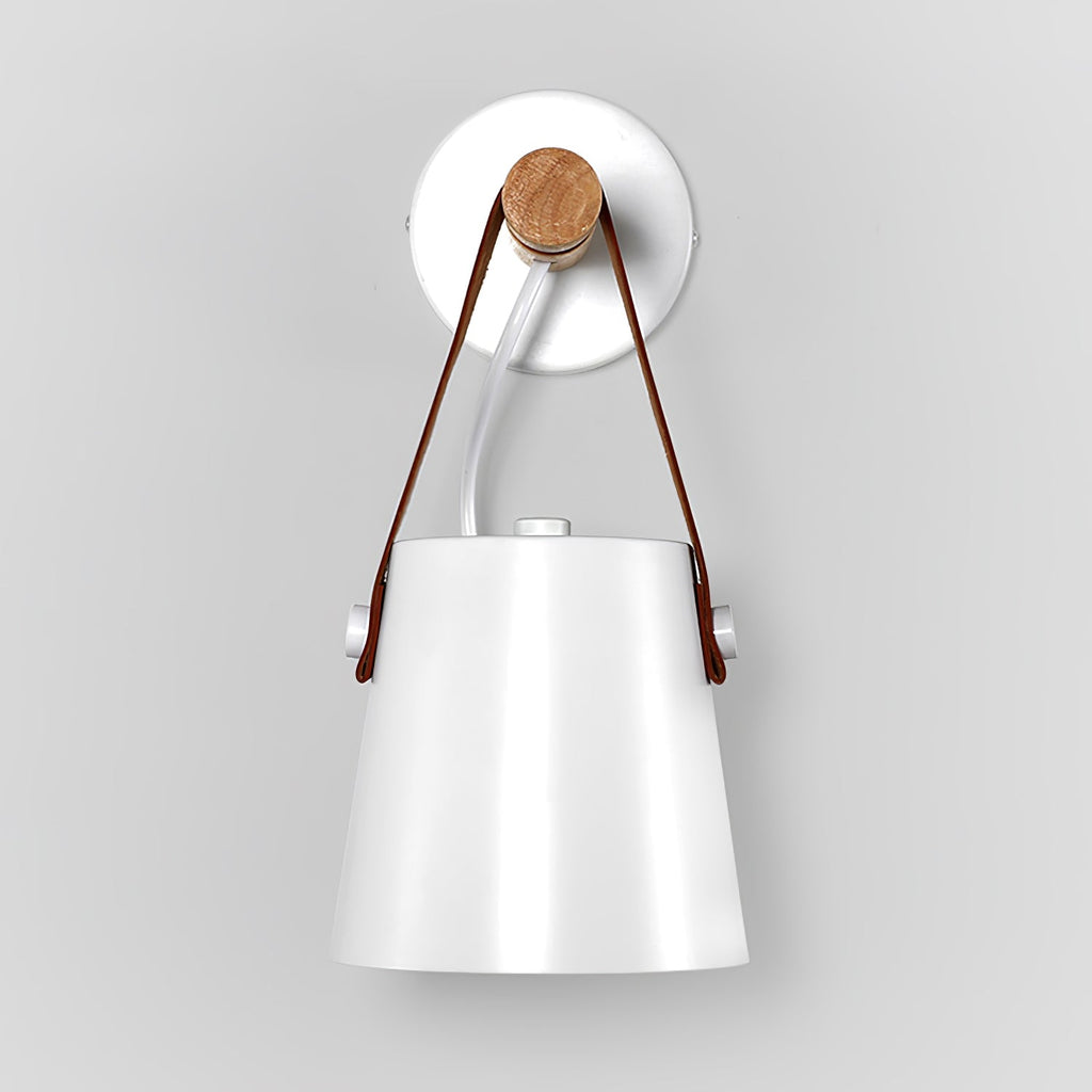 Solarese Applique en bois et cuir - Neutralighting