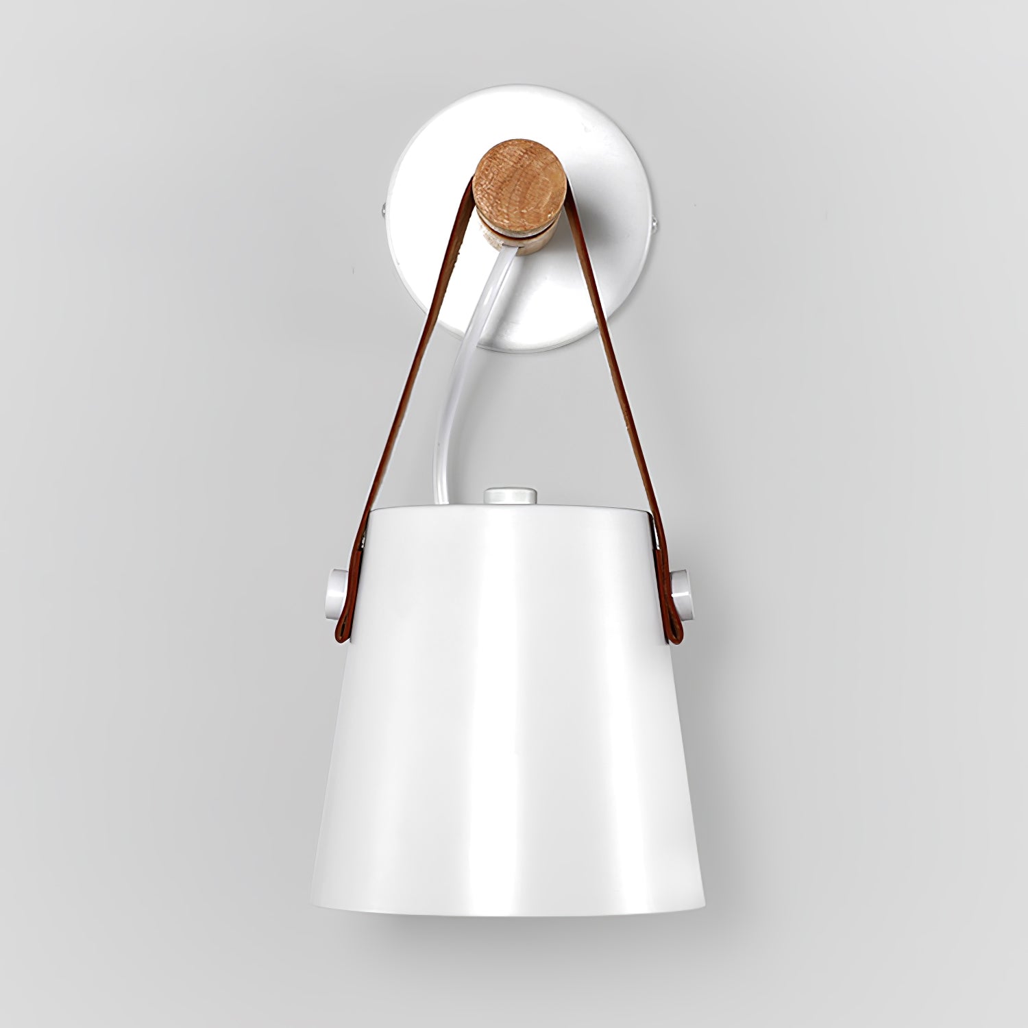 Solarese Applique en bois et cuir - Neutralighting