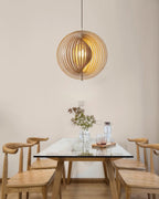 Spira Lampe Pendante en Bois Organique - Neutralighting