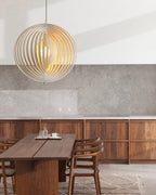 Spira Lampe Pendante en Bois Organique - Neutralighting