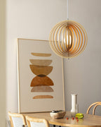 Spira Lampe Pendante en Bois Organique - Neutralighting