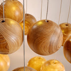 Ulvararis Suspension en bois Nordic Orb Sphere Cluster - Neutralighting