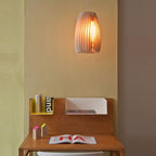 Vovene Élégance Unique Sphère Bois Suspension - Neutralighting
