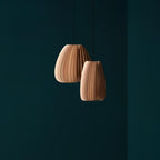 Vovene Élégance Unique Sphère Bois Suspension - Neutralighting
