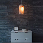 Vovene Élégance Unique Sphère Bois Suspension - Neutralighting