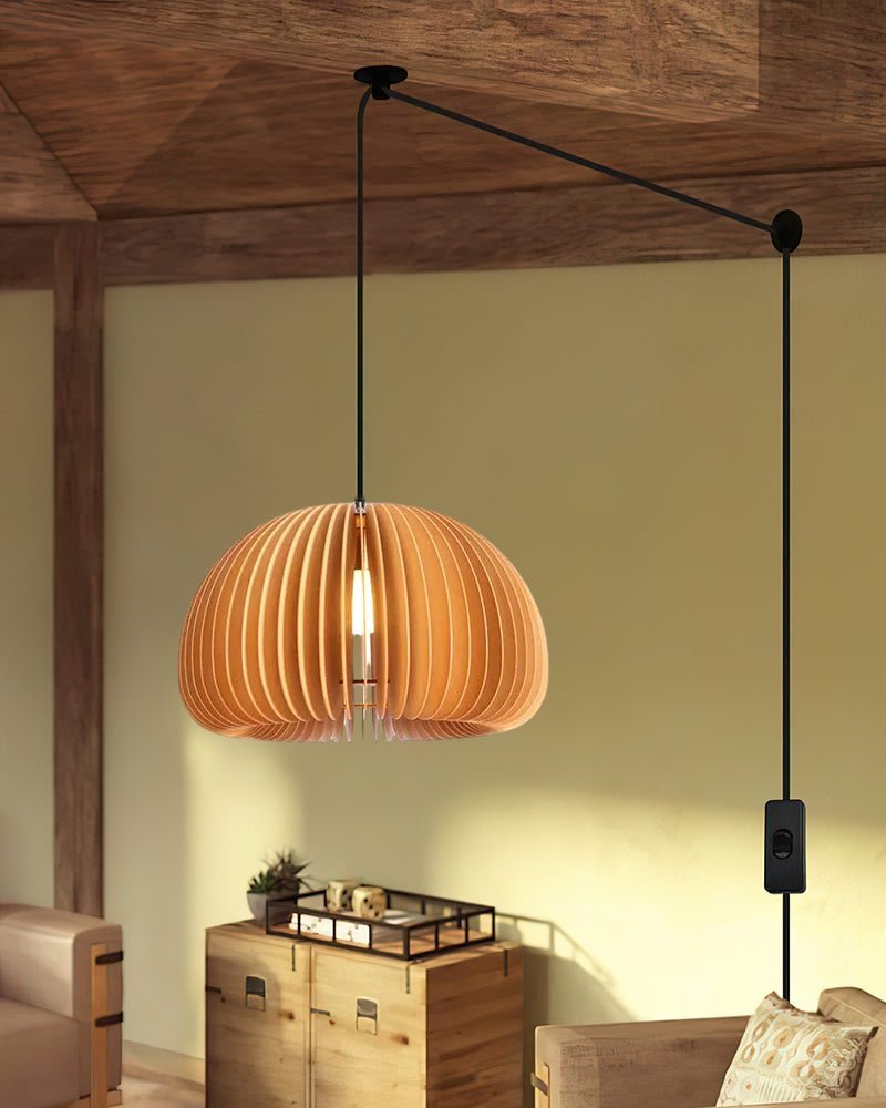 Orlenan Suspension Rétro en Bois - Neutralighting
