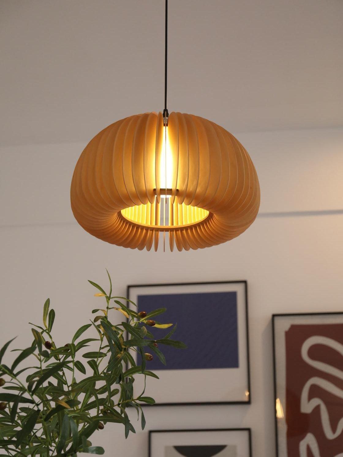 Orlenan Suspension Rétro en Bois - Neutralighting