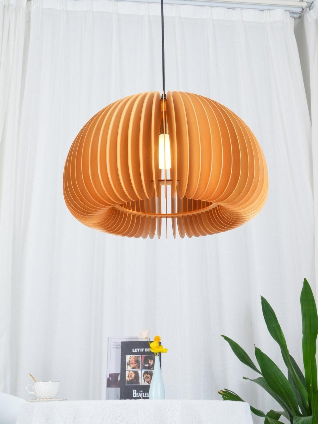 Orlenan Suspension Rétro en Bois - Neutralighting