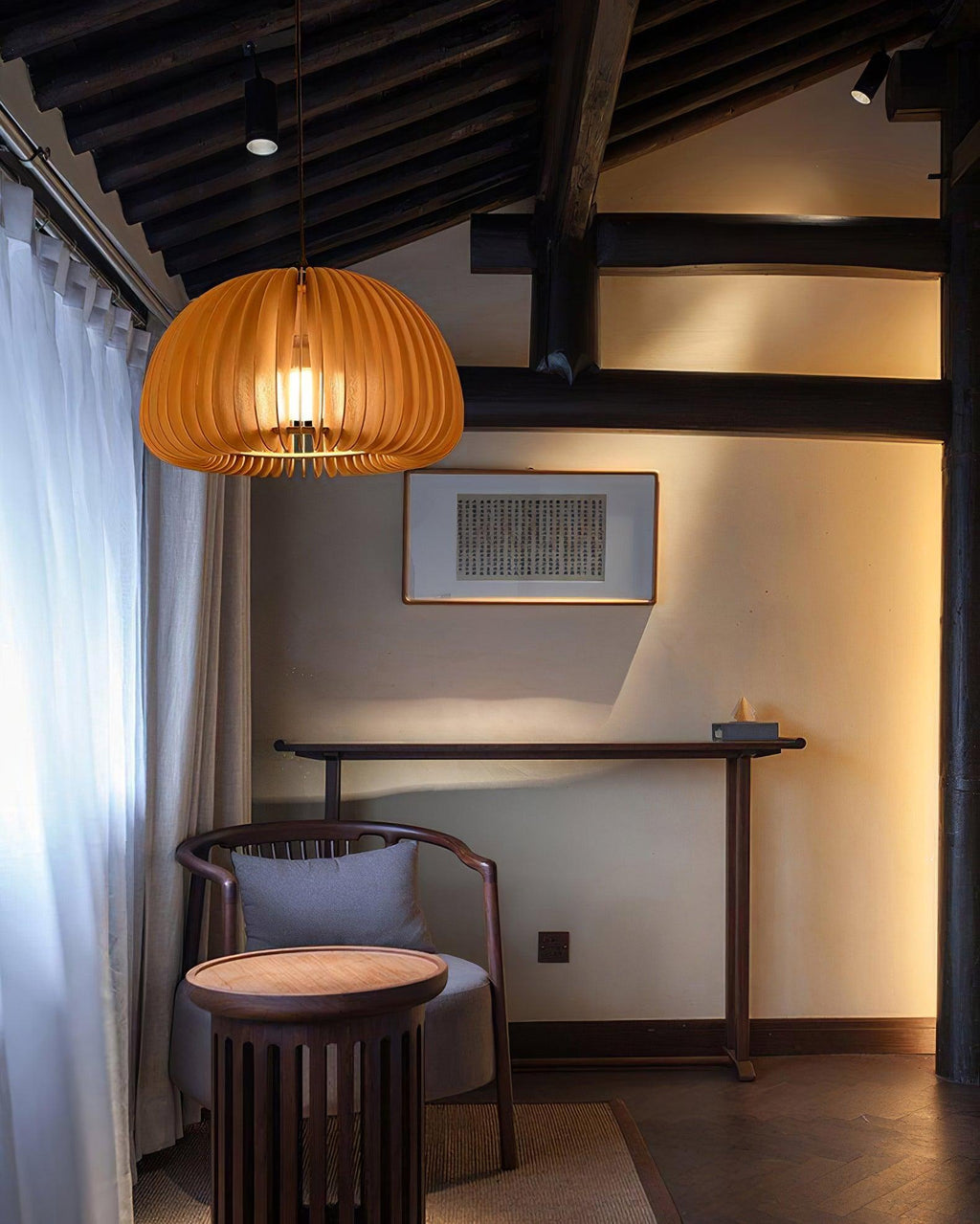 Orlenan Suspension Rétro en Bois - Neutralighting