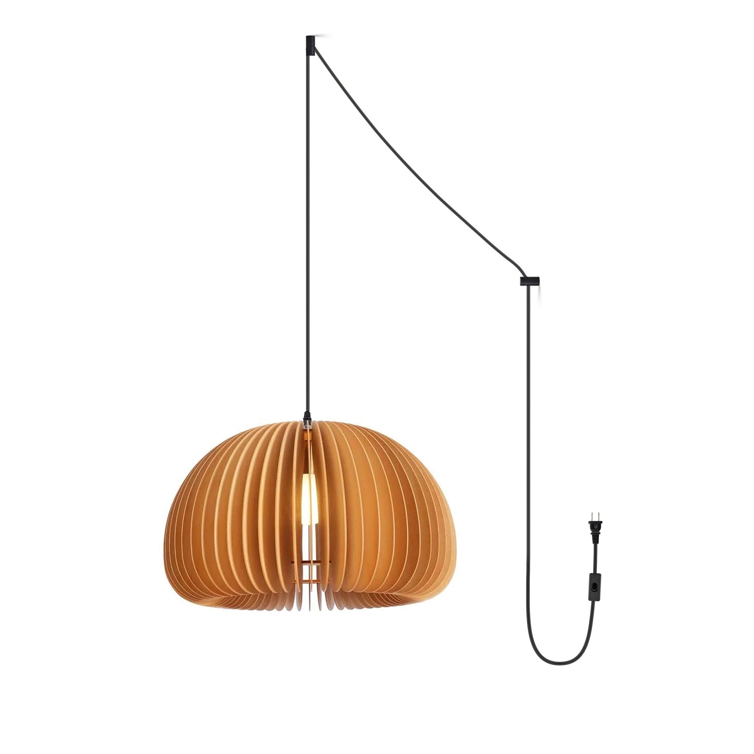 Orlenan Suspension Rétro en Bois - Neutralighting