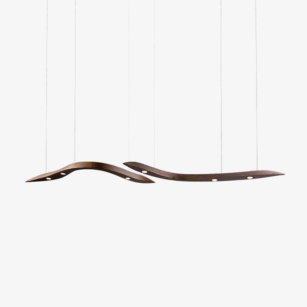 Flow Suspension Minimaliste en Bois - Neutralighting