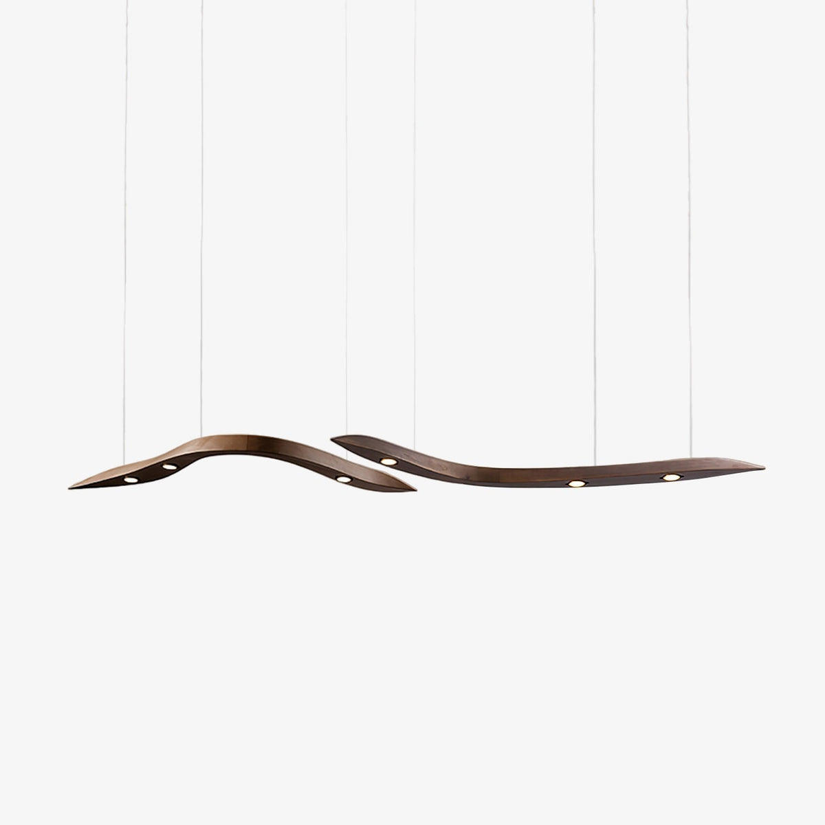 Flow Suspension Minimaliste en Bois - Neutralighting