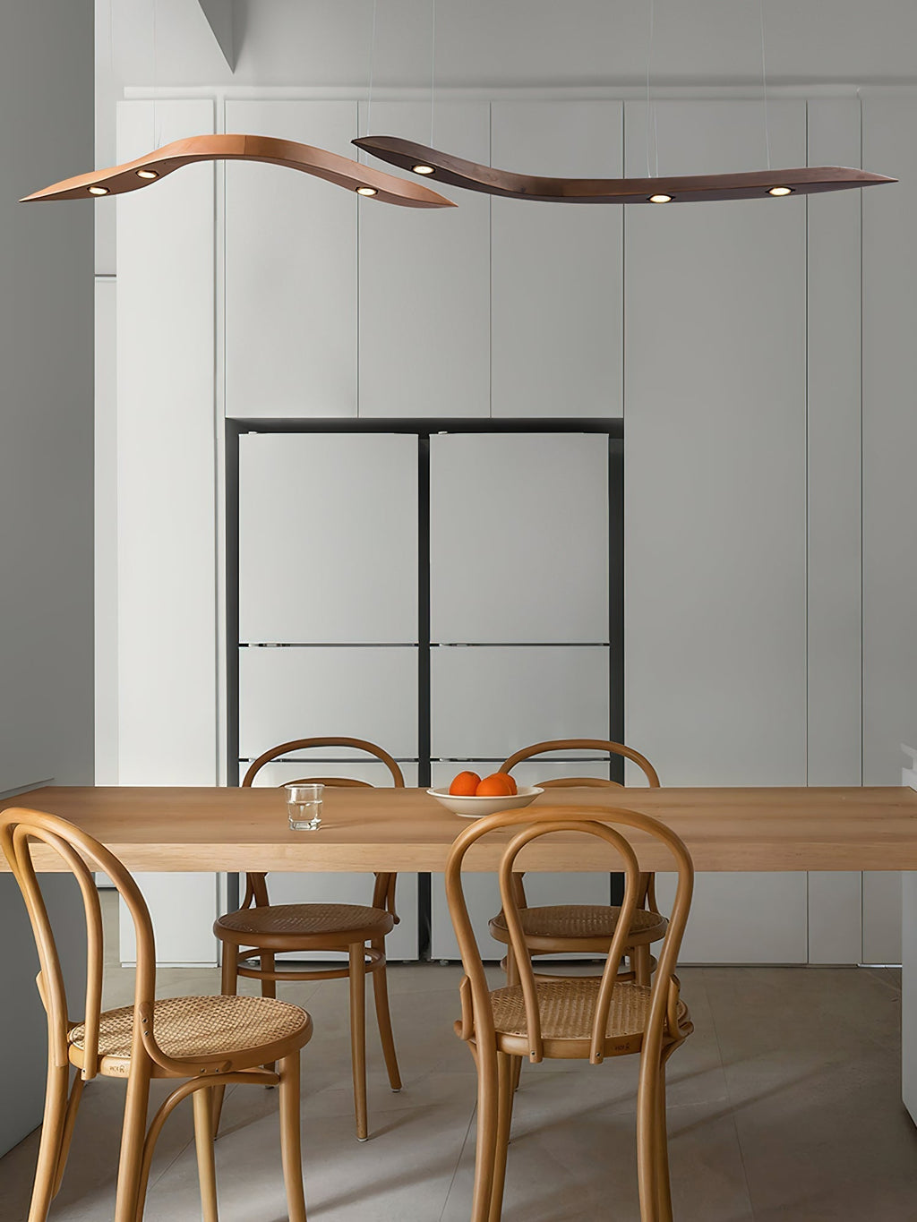 Flow Suspension Minimaliste en Bois - Neutralighting