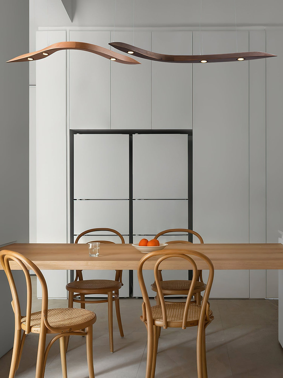 Flow Suspension Minimaliste en Bois - Neutralighting