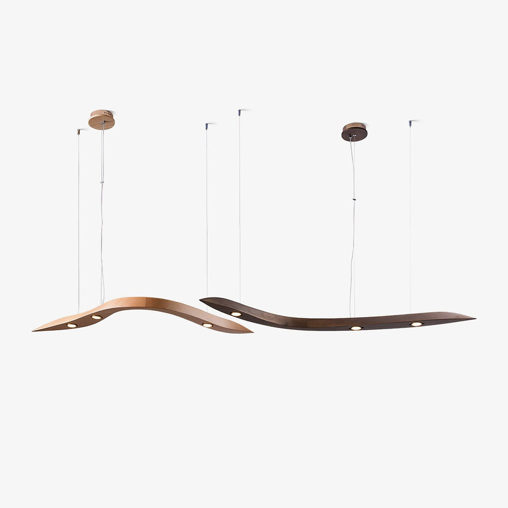 Flow Suspension Minimaliste en Bois - Neutralighting