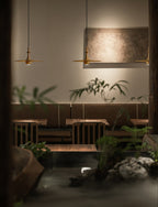 Spindle Lampe Pendante en Bois Tournante - Neutralighting