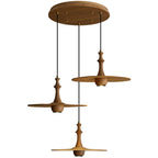 Spindle Lampe Pendante en Bois Tournante - Neutralighting