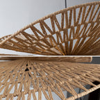 Avelora Lampe Pendante Traditionnelle en Corde de Chanvre - Neutralighting