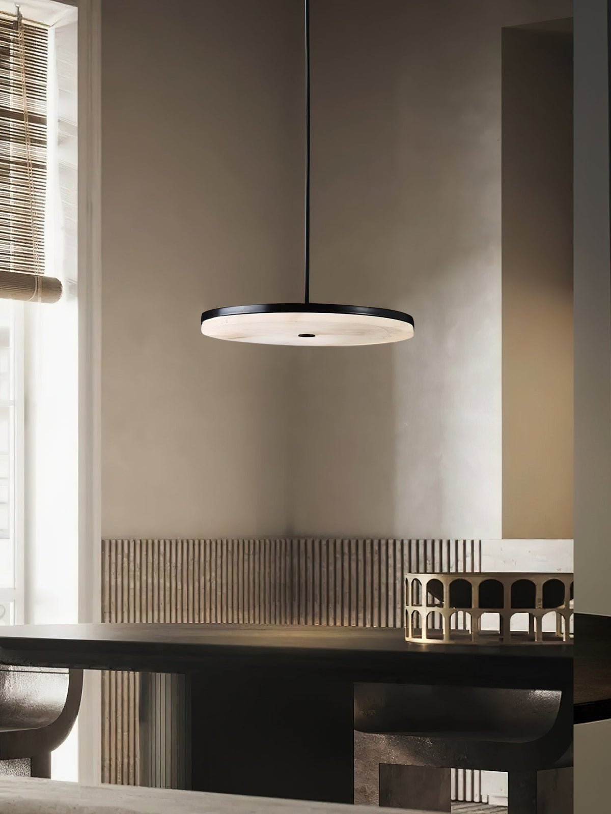 Utalion Suspension Métal Albâtre Minimaliste Moderne - Neutralighting