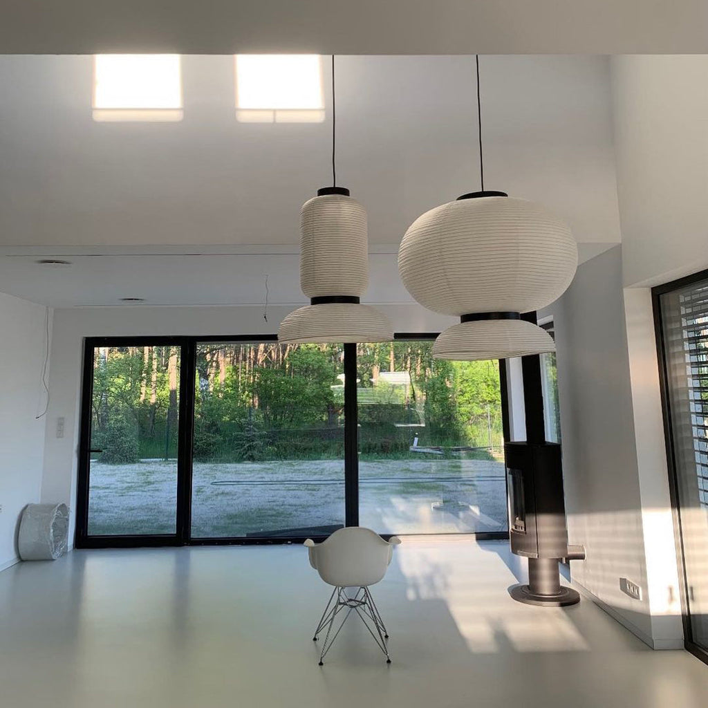 Lanterne en Papier Suspendue Xuan Tranquil - Neutralighting