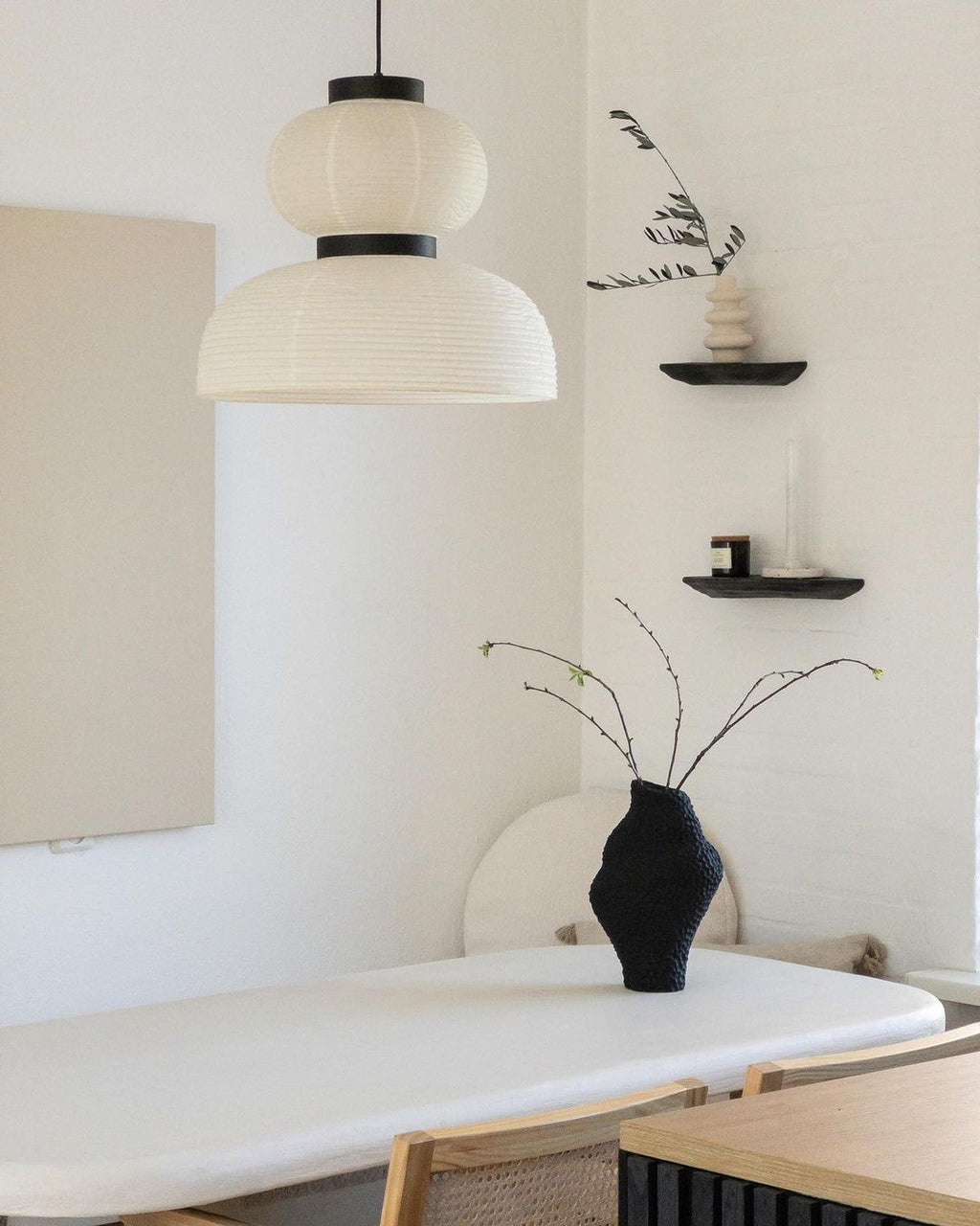 Lanterne en Papier Suspendue Xuan Tranquil - Neutralighting