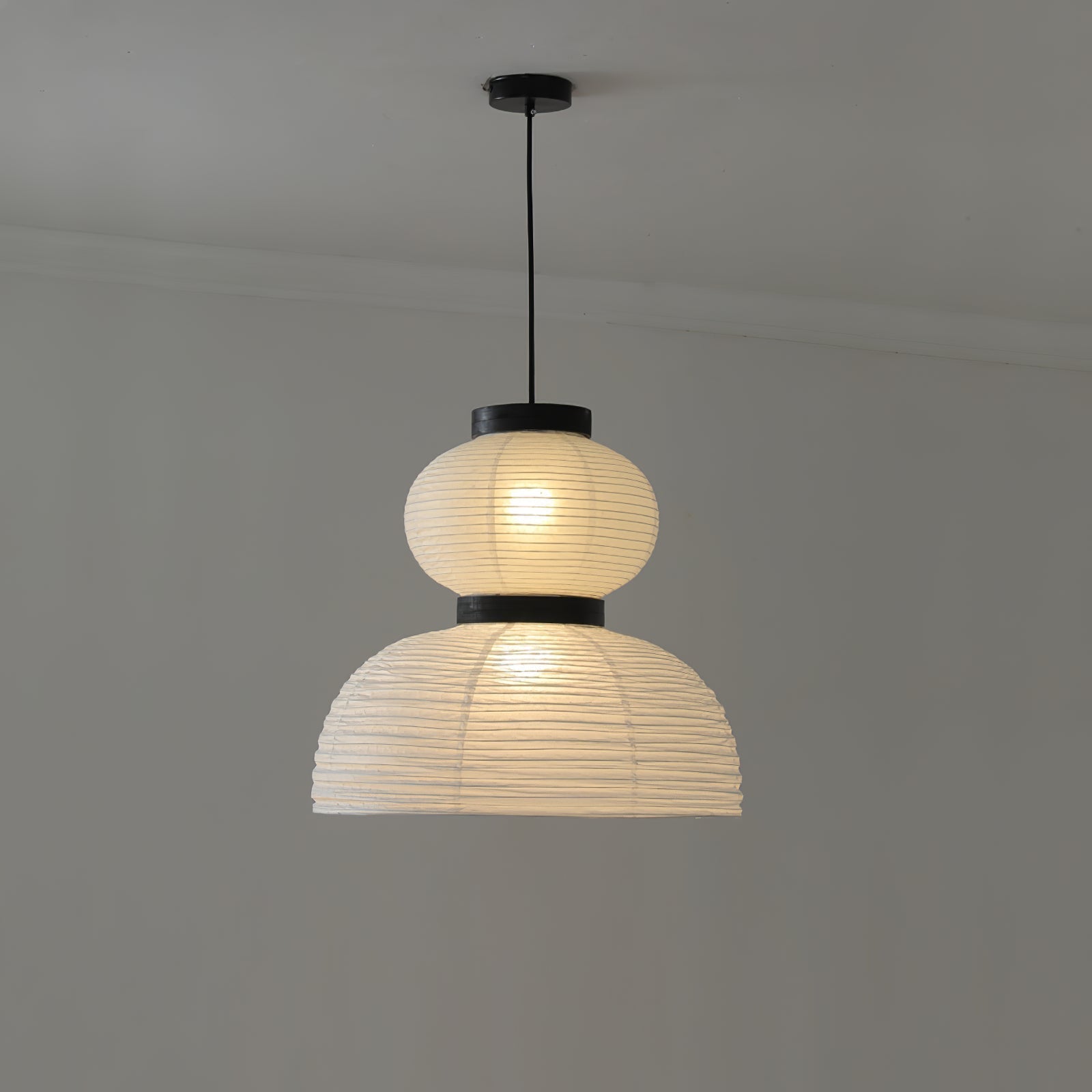 Lanterne en Papier Suspendue Xuan Tranquil - Neutralighting
