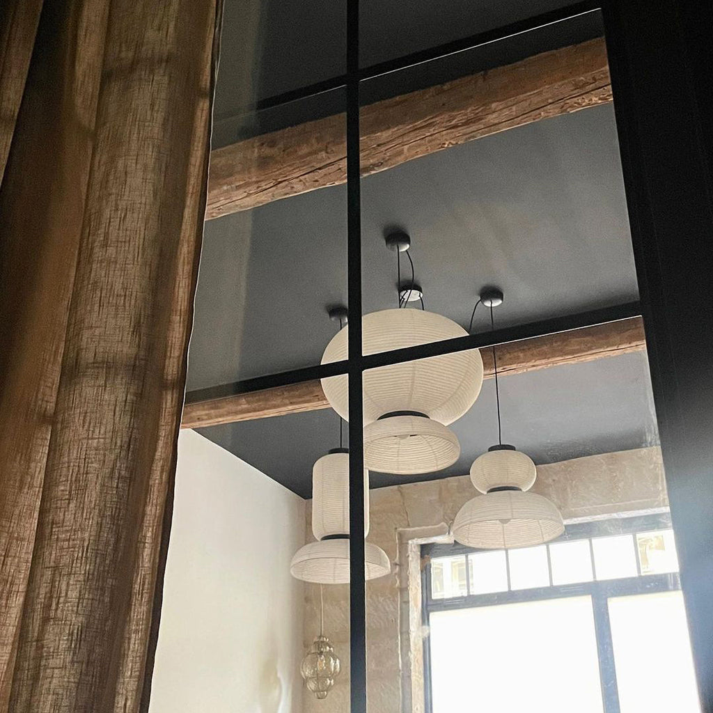 Lanterne en Papier Suspendue Xuan Tranquil - Neutralighting