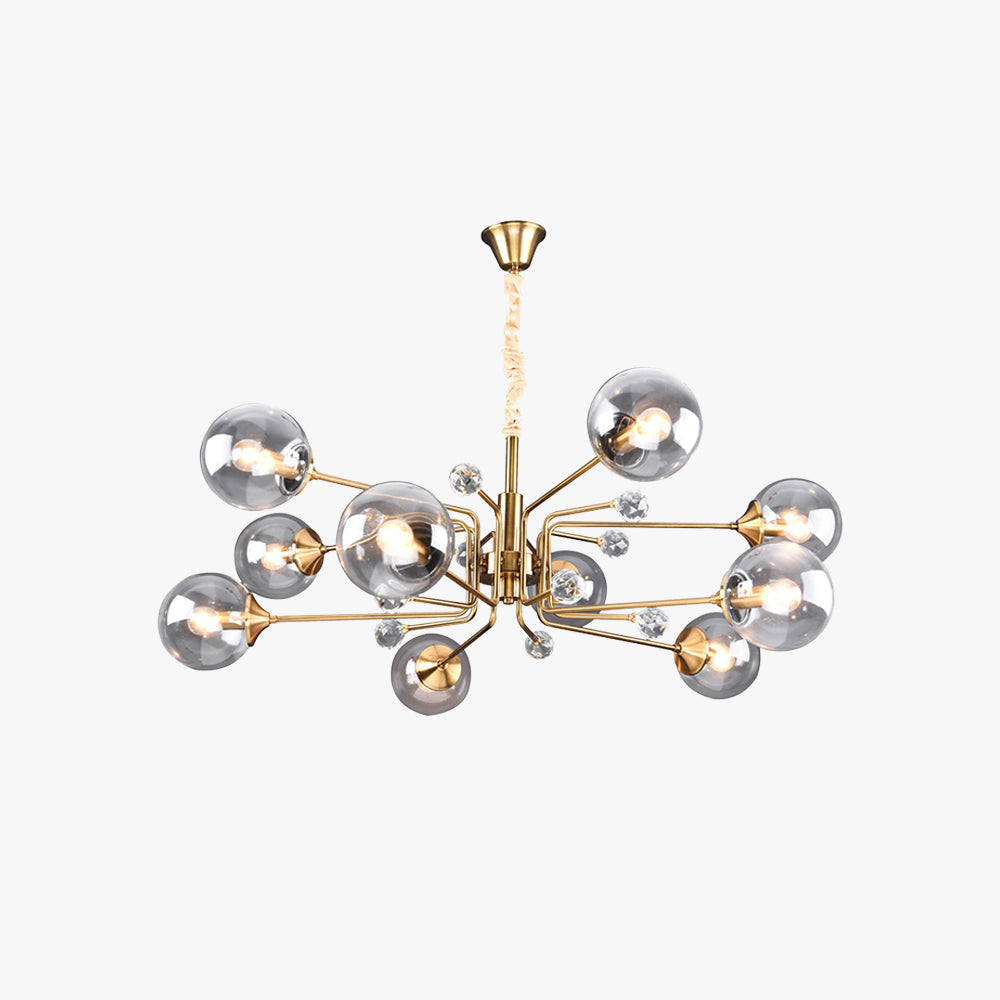 Valentina Moderne Nordique Lustre Clair/Grisl Salon/Chambre à Coucher - Neutralighting