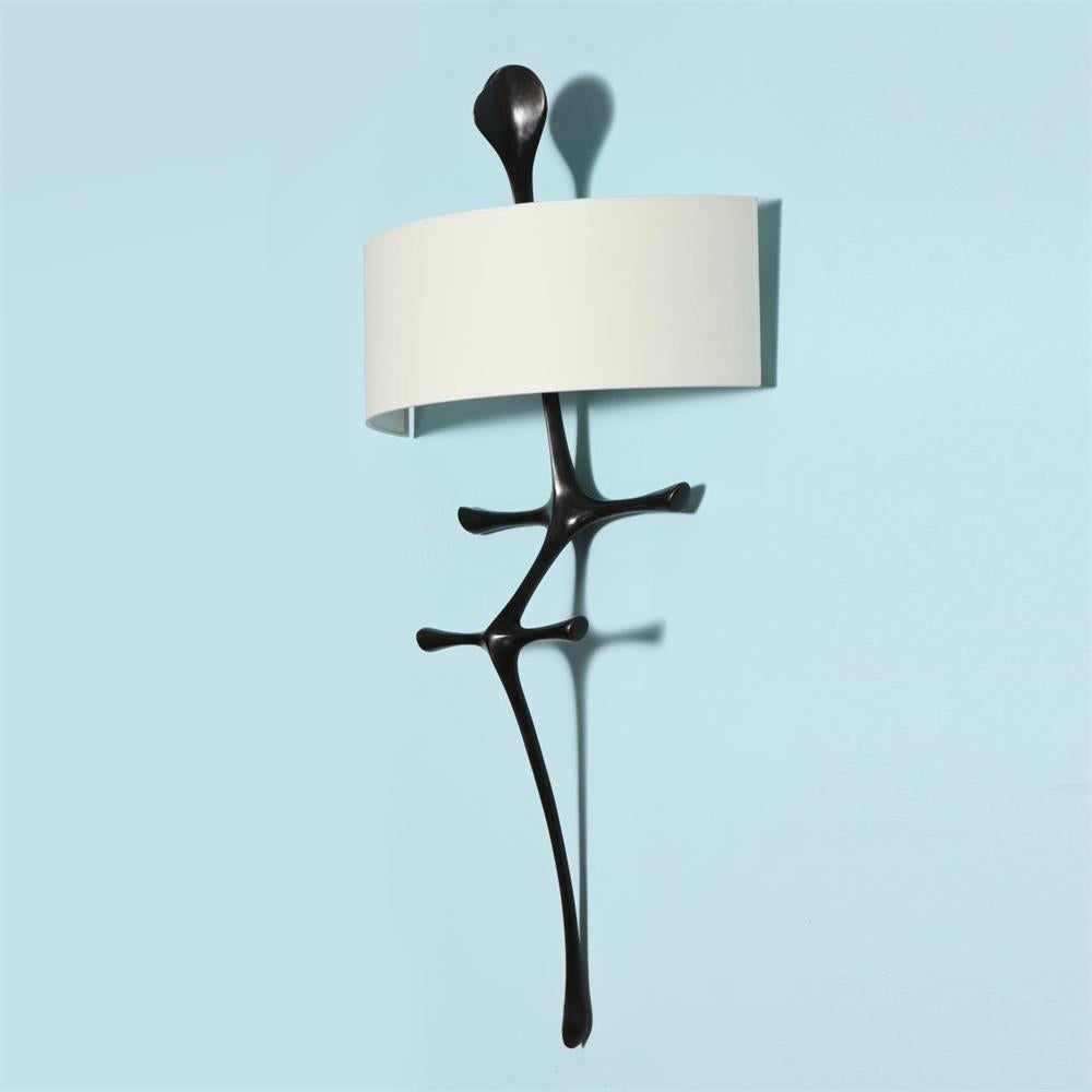 Iliror Applique Murale Métal Tissu Art Nordique Premium - Neutralighting