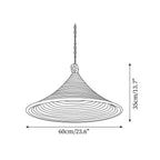 Yariah Suspension Chanvre Conique - Neutralighting